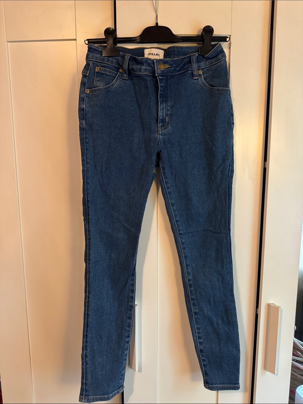 Rolla’s Westcoast Staple Mid Rise Super Skinny Jeans